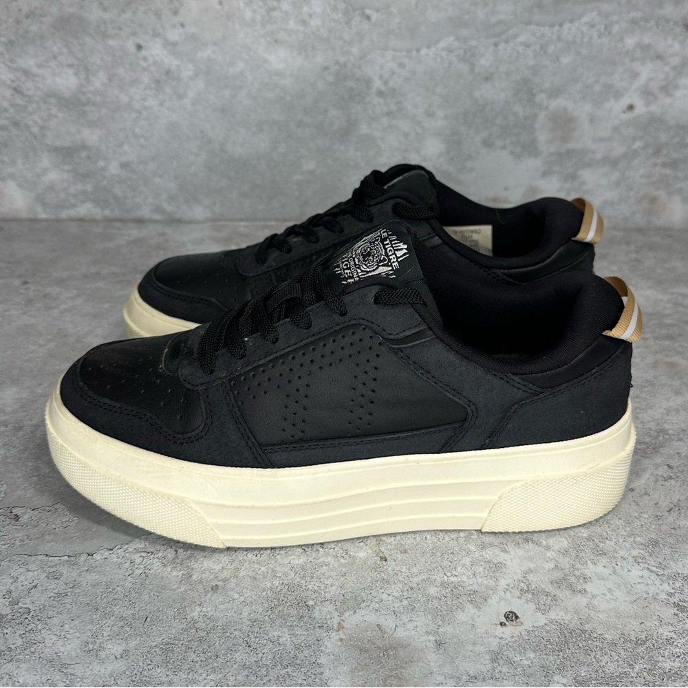 Size 7.5 - Le TIGRE Midtown Platform‎ Sneaker - Womens - Moonless Night / Doe